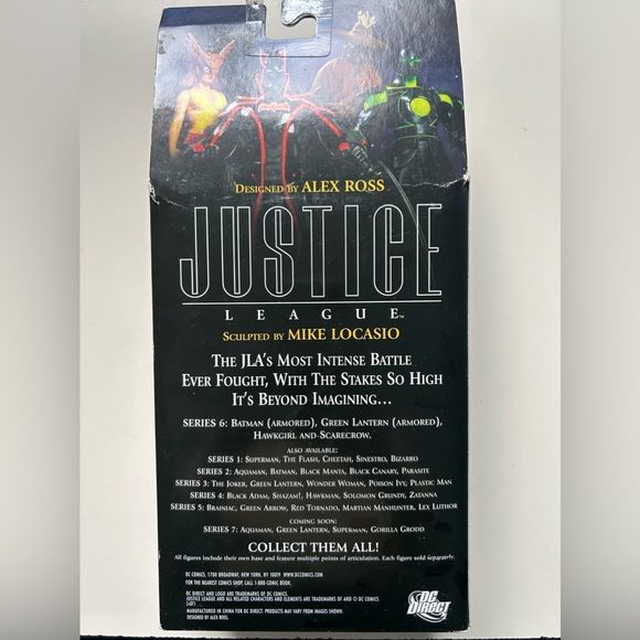 DC Direct 2007 Alex Ross Justice NIB Series 6 Hawkgirl - Picture 3 of 4